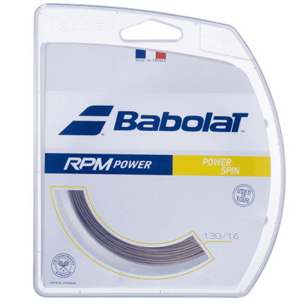 BABOLAT SaiteRPM Power 12m/Elek.Brown/1,25/17